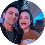 pareja de mujer y hombre